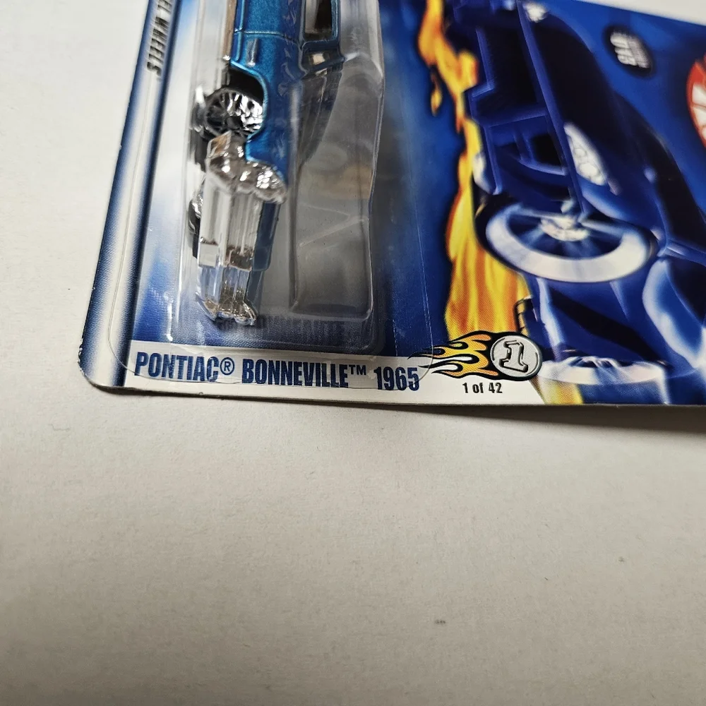 Blue Pontiac Firebird 1965‎ Die-Cast Car